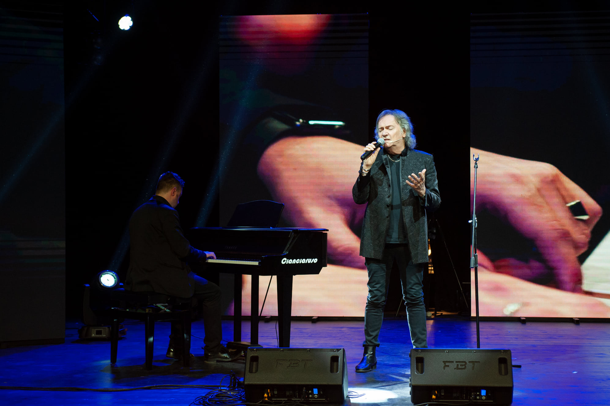 Red Canzian al Concorso Musicale Nazionale Umberto Giordano Foggia